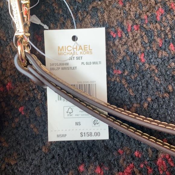 NWT Michael kors double zip wristlet - Picture 9 of 12